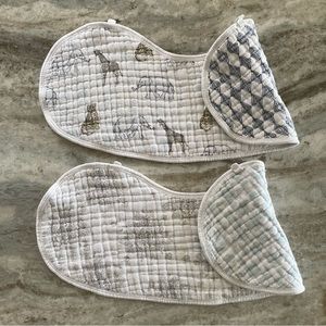 Aden + Anais 100% Cotton Muslin Burpy Bibs